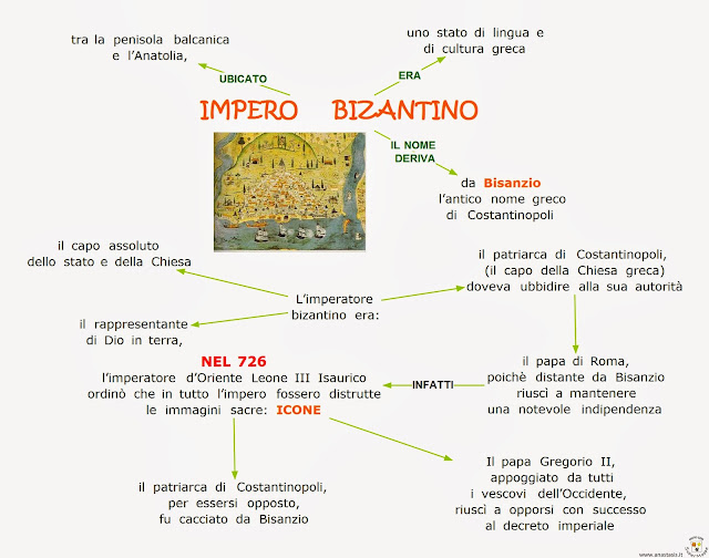 Paradiso delle mappe Impero Bizantino