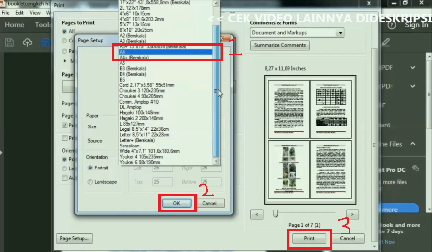 Cara Print Pdf Di Komputer Homecare24