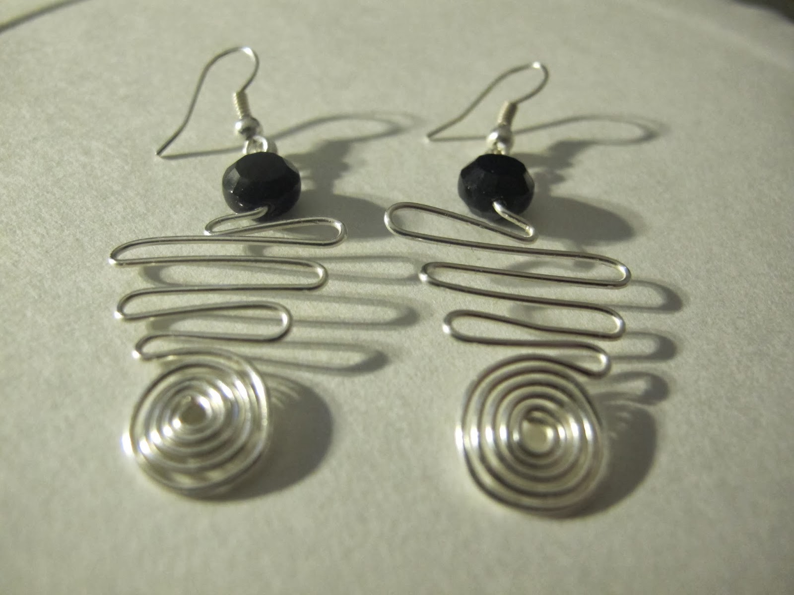 Naomi S Designs Handmade Wire Jewelry New Funky Wire Wrapped Earring