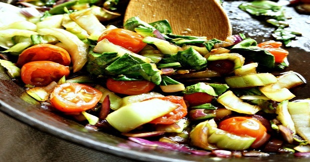 Baby Bok Choy And Tomato Stir Fry Recipe Baby Bok Choy And Tomato Stir Fry Recipe