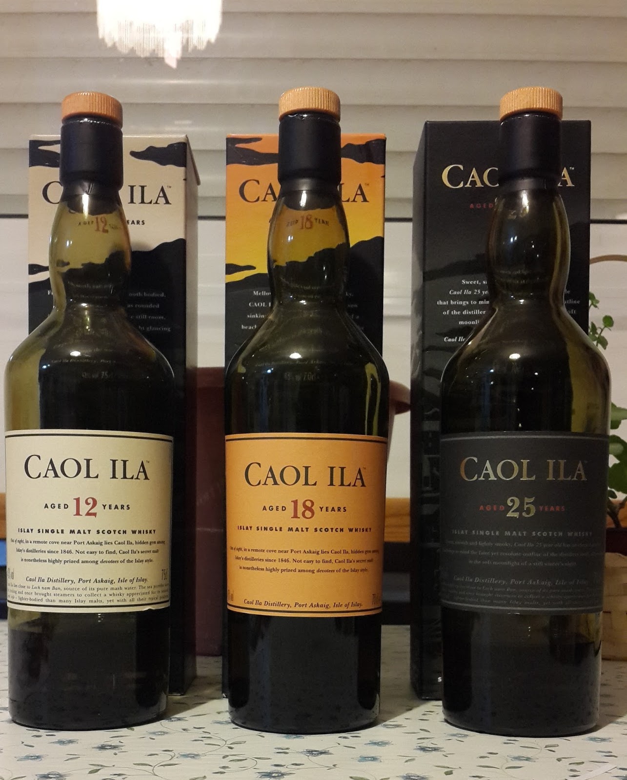The Big Caol Ila Comparison: The 12 Year-Old, 18 Year-Old and 25 Year-Old
