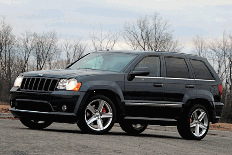 2000 Jeep grand cherokee with srt8 wheels #5