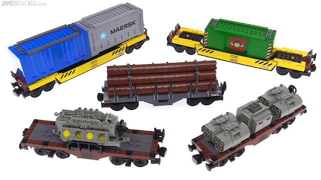 170509d Lego Train Moc Rolling Stock