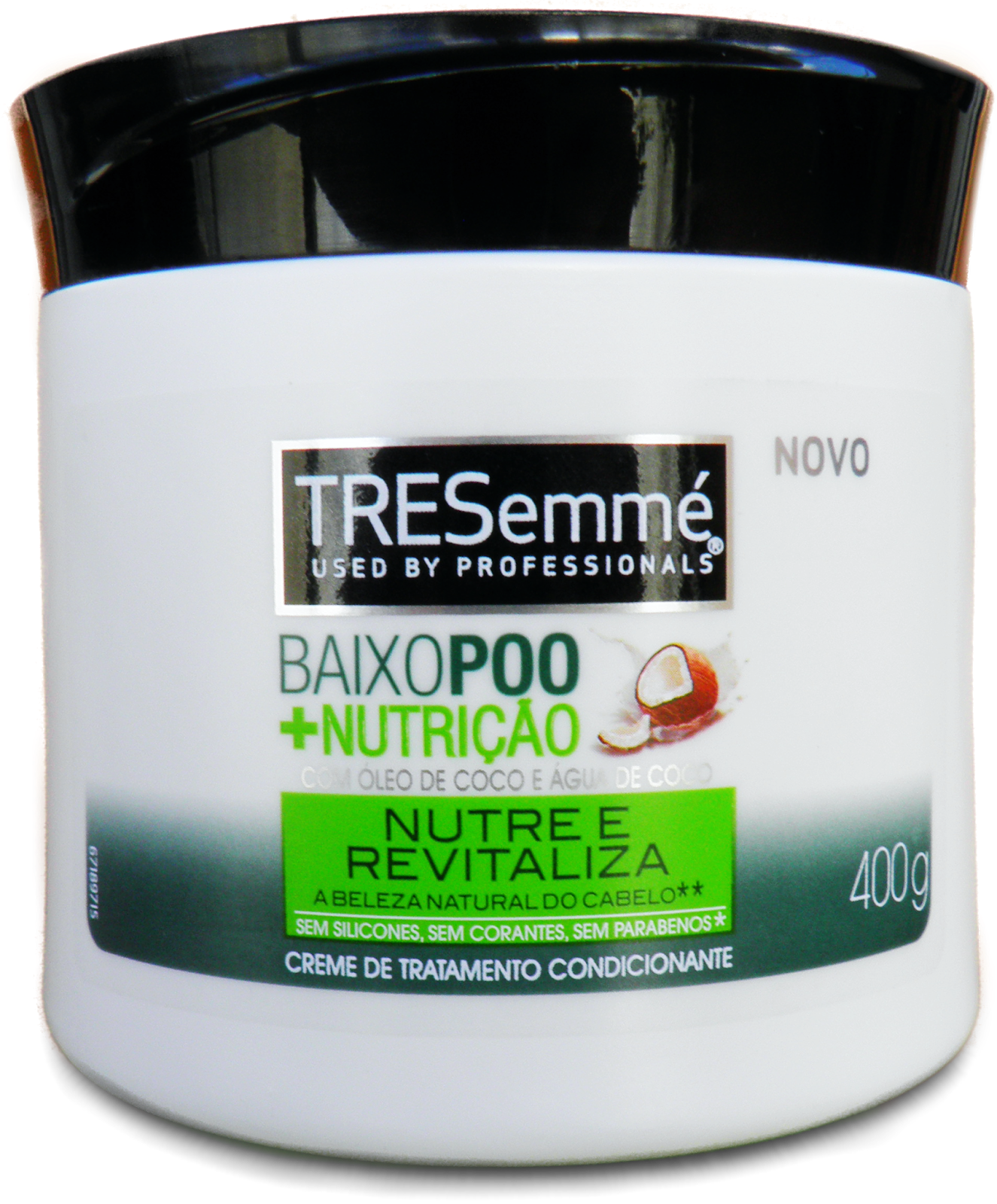 Resenha Baixo Poo + Nutrição TRESemmé (Máscara) - Cabeleira em Pé