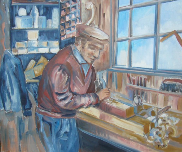 French Vocabulary Illustrated menuisier