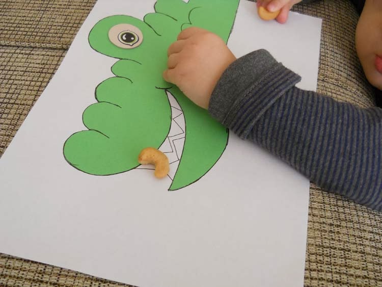 Ege�nin Masalı TİMSAHA DİŞ YAPMA İNCE KAS BECERİLERİ