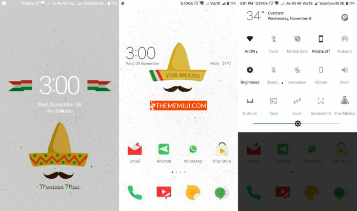 Mexican Theme MIUI 10 thememiui.com