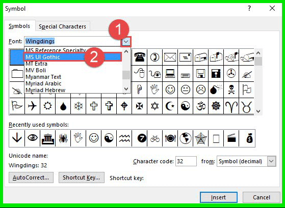 كيفية إدراج رموز في مستند ميكروسوف وورد 15 خطوة صور توضيحية