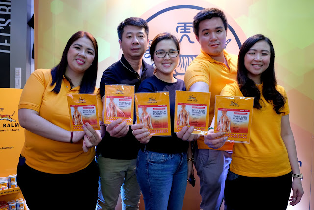 TIGER BALM LAUNCHES PLASTER IN THE PHILIPPINES Tiger Balm’s cutting-edge plaster alleviates stress-related muscle injuries and pains