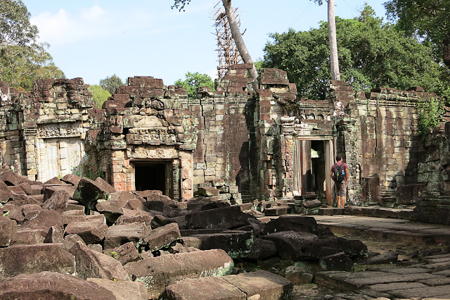 Cambodia, Kambodža, Preah Khan, tempelj