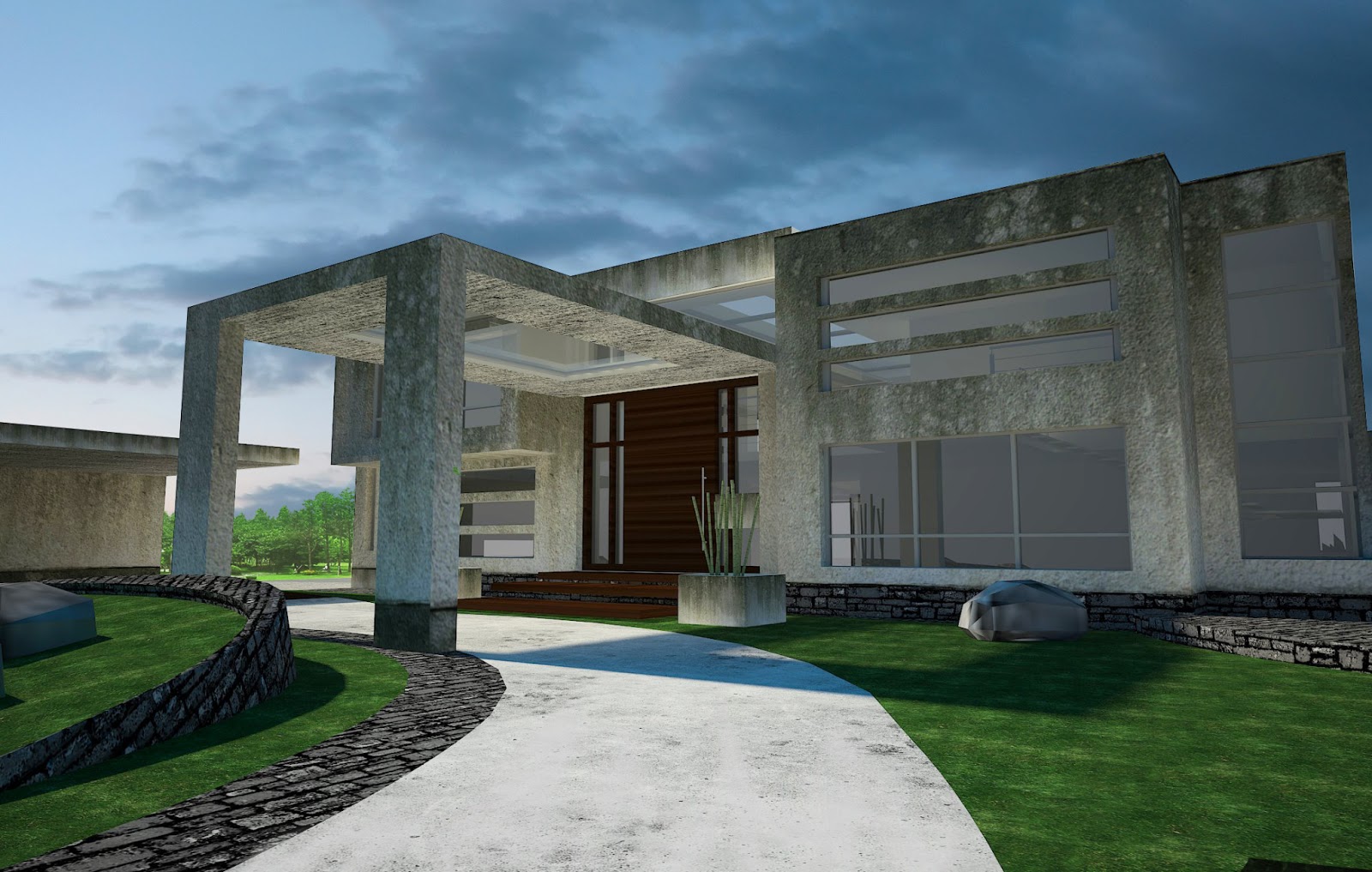 KAMPOENG KENDARI KOMUNITAS 3D: Desainq Interior & Exterior