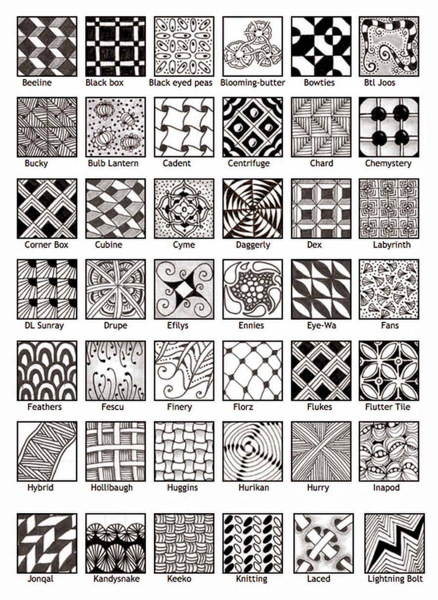 Line & Pattern | Zentangle patterns, Zentangle designs, Zentangle art