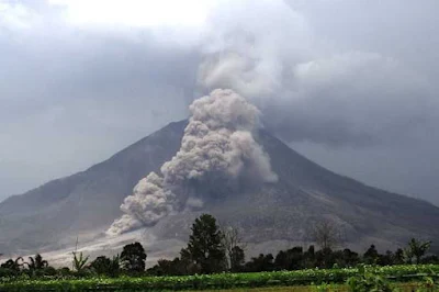 6 Bentuk Gunung Api