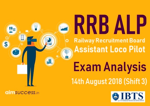 Railway RRB ALP Exam Analysis 14th August 2018 (Shift 3)