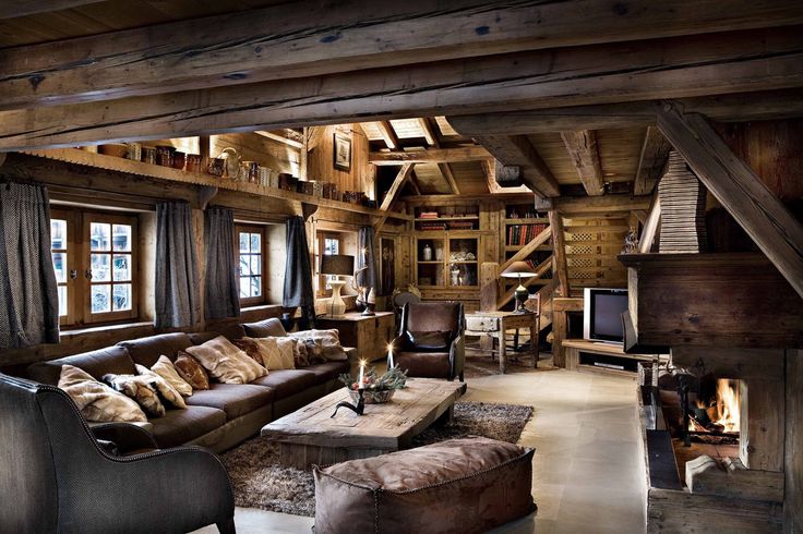 World of Architecture 30 Rustic Chalet Interior Design Ideas