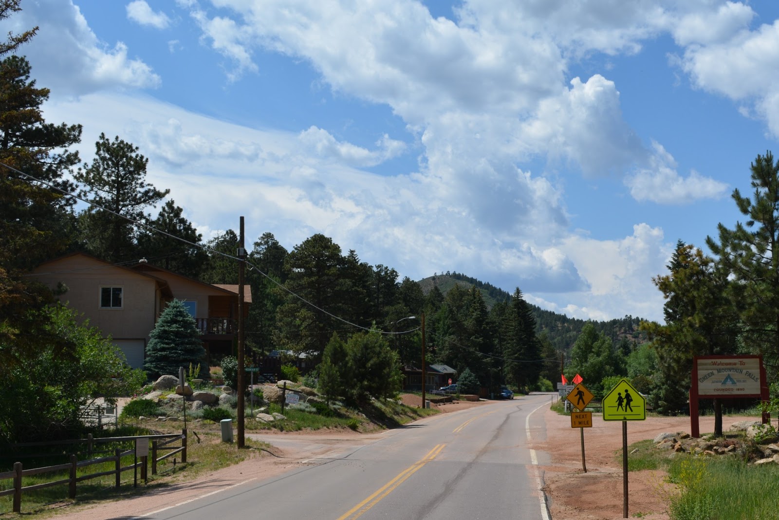 C Bakunas Art Cloud City In Green Mountain Falls, Colorado