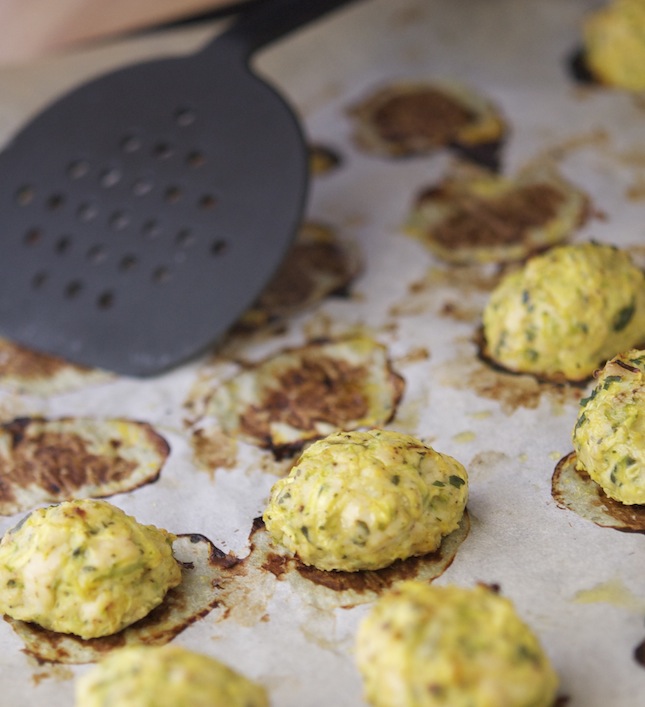The Iron You Baked Chicken Zucchini Meatballs