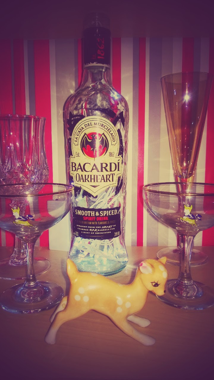 Upcycled Bottle Into A Light: Great For A Drinks Bar Or Shelve