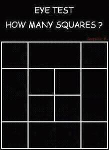 How Many Squares are in this picture?