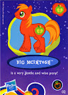 My Little Pony Wave 8 Big McIntosh Blind Bag Card