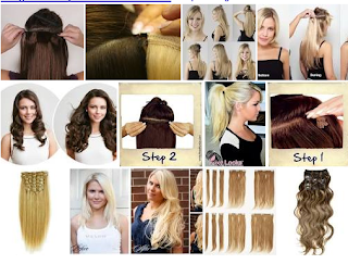 clip in hair extensions