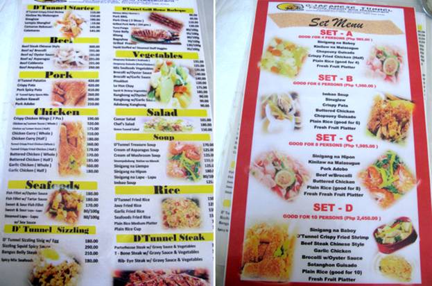 The Other Place Restaurant Batangas City Menu The Other Place Restaurant Batangas City Menu