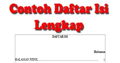 Contoh Daftar Isi Makalah Dan Skripsi Yang Benar - Permainan Bola Voli