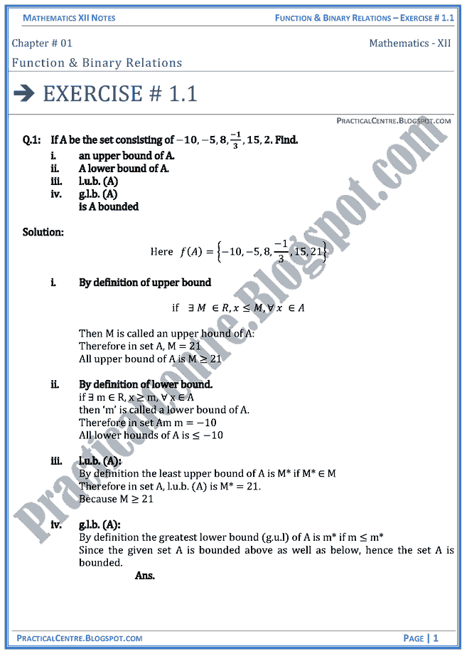 exercise-1-1-solved-questions-answers-function-and-binary-relations-mathematics-xii
