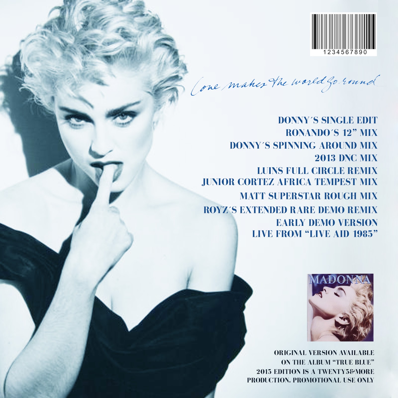 Madonna FanMade Covers Love Makes The