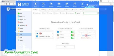 Cách sử dụng phần mềm 3utools Cach su dung phan mem 3utools