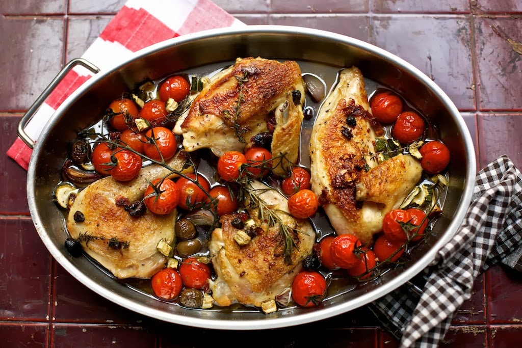 Mediterranes Huhn und etwas, das Sie unbedingt haben sollten... | ziiikocht