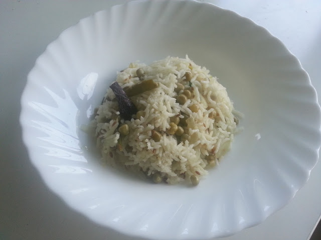 Peas Pulav Peas Pulav