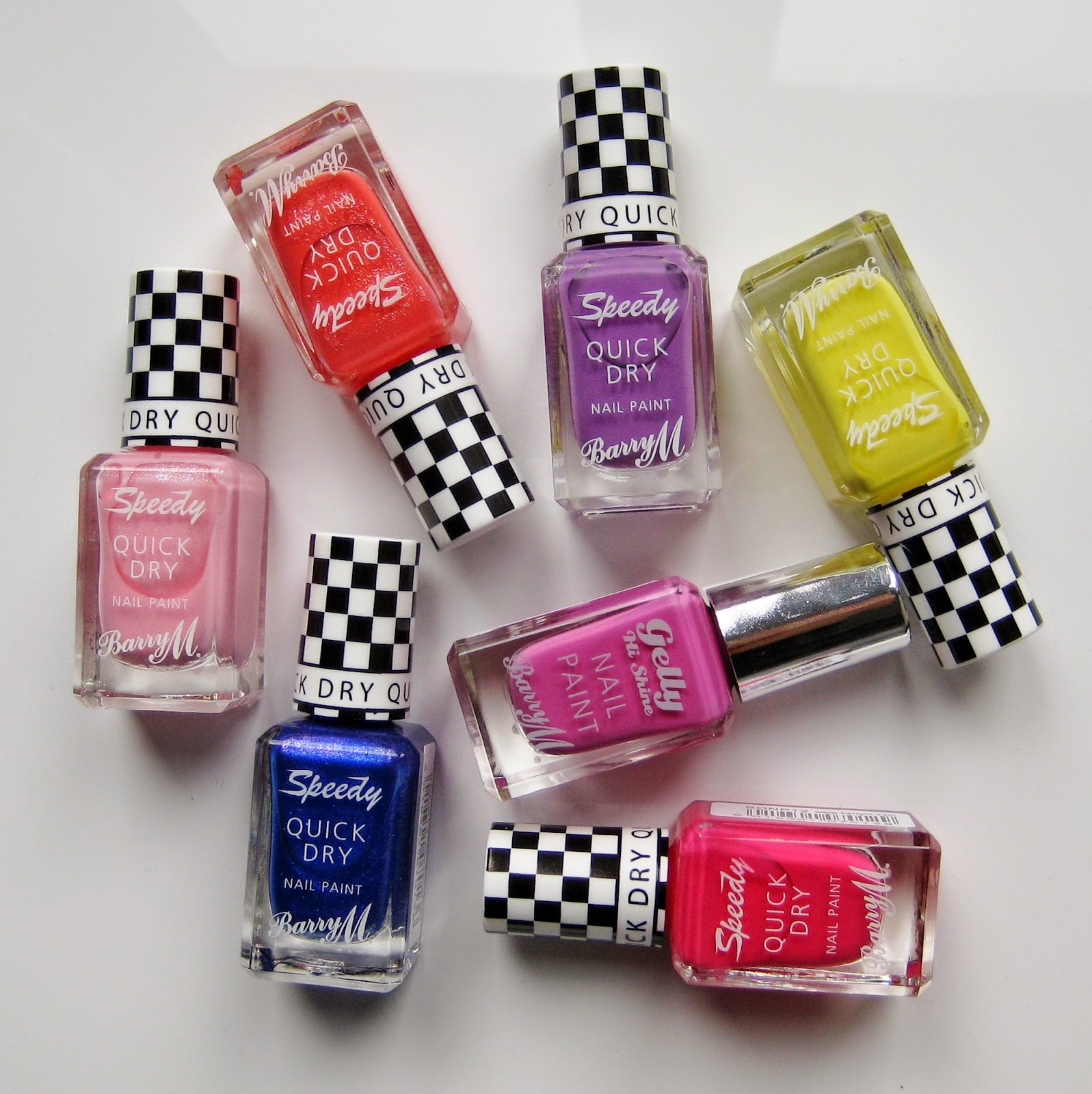 Dahlia Nails Barry M Summer Nail Paints