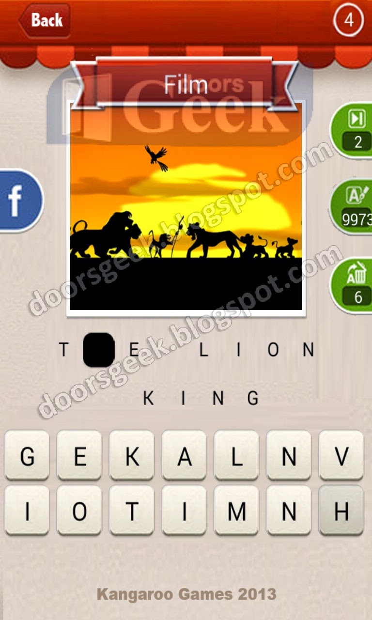 Guess the Film Level 4 Doors Geek