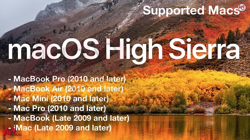 macOS High Sierra for Macintosh computers