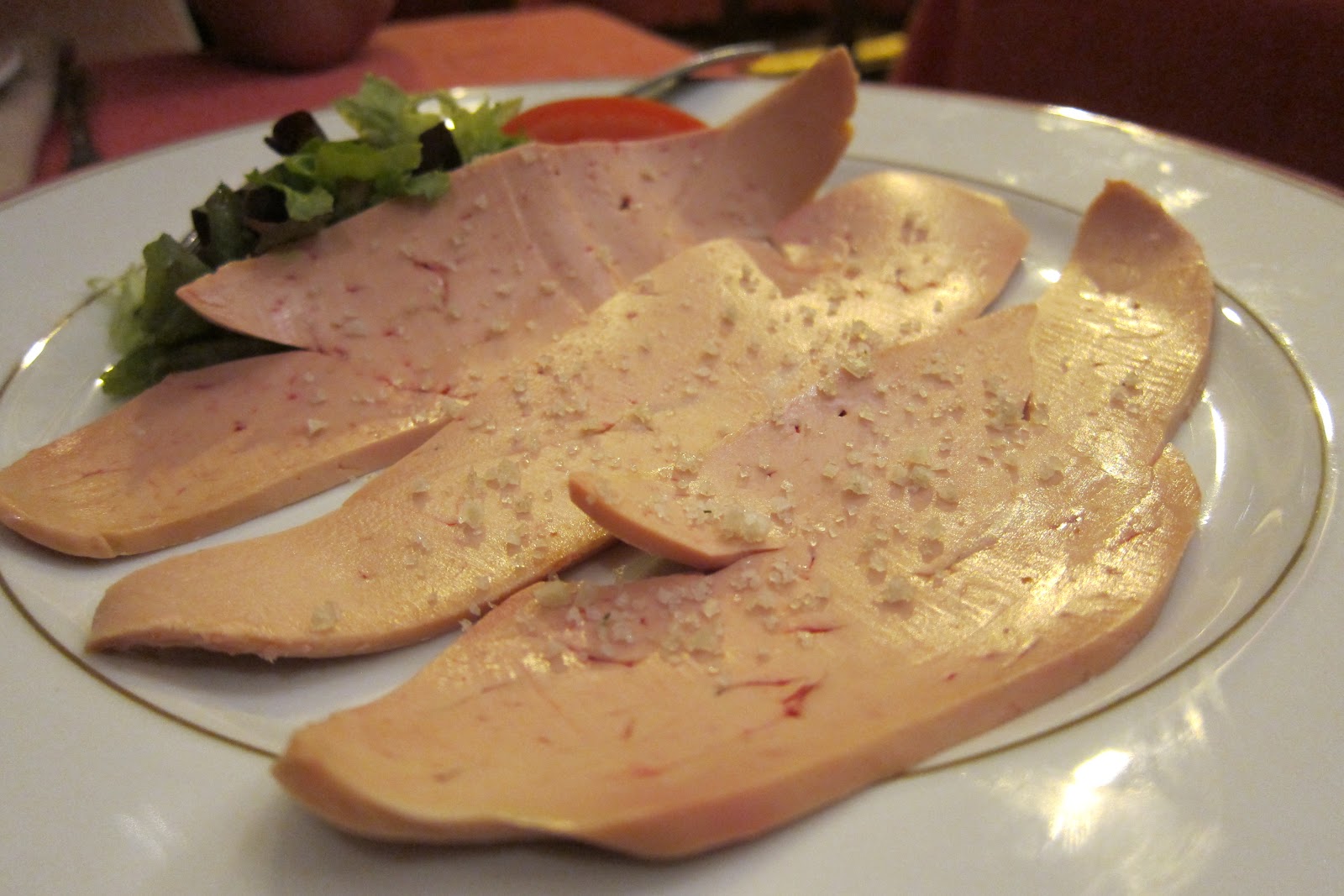 Travel Blog Paris Bon Appetit III Foie Gras (near Eiffel tower)