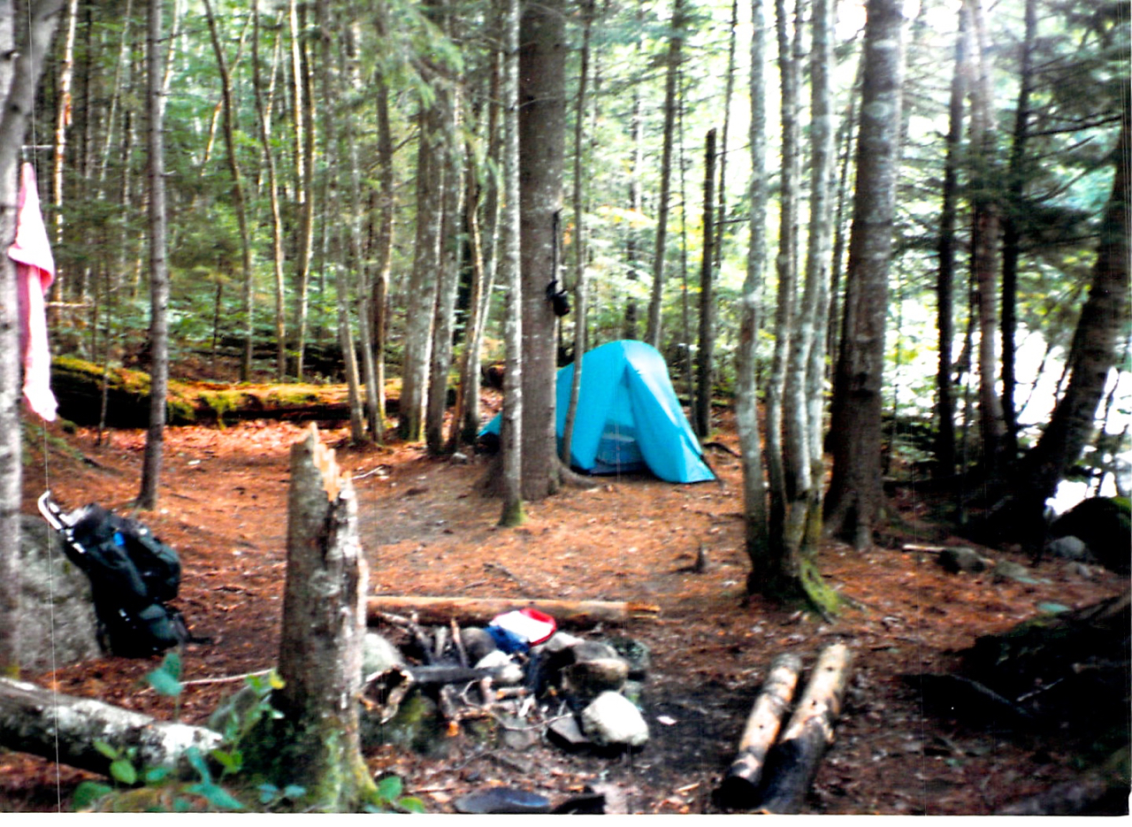 Chuck's Adventures 1995 Backpacking New Hampshire's Pemigewasset