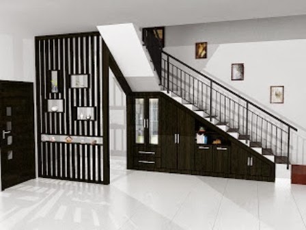  Desain Tangga Rumah Minimalis 2 Lantai 