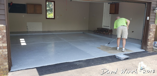 how to install epoxy floor