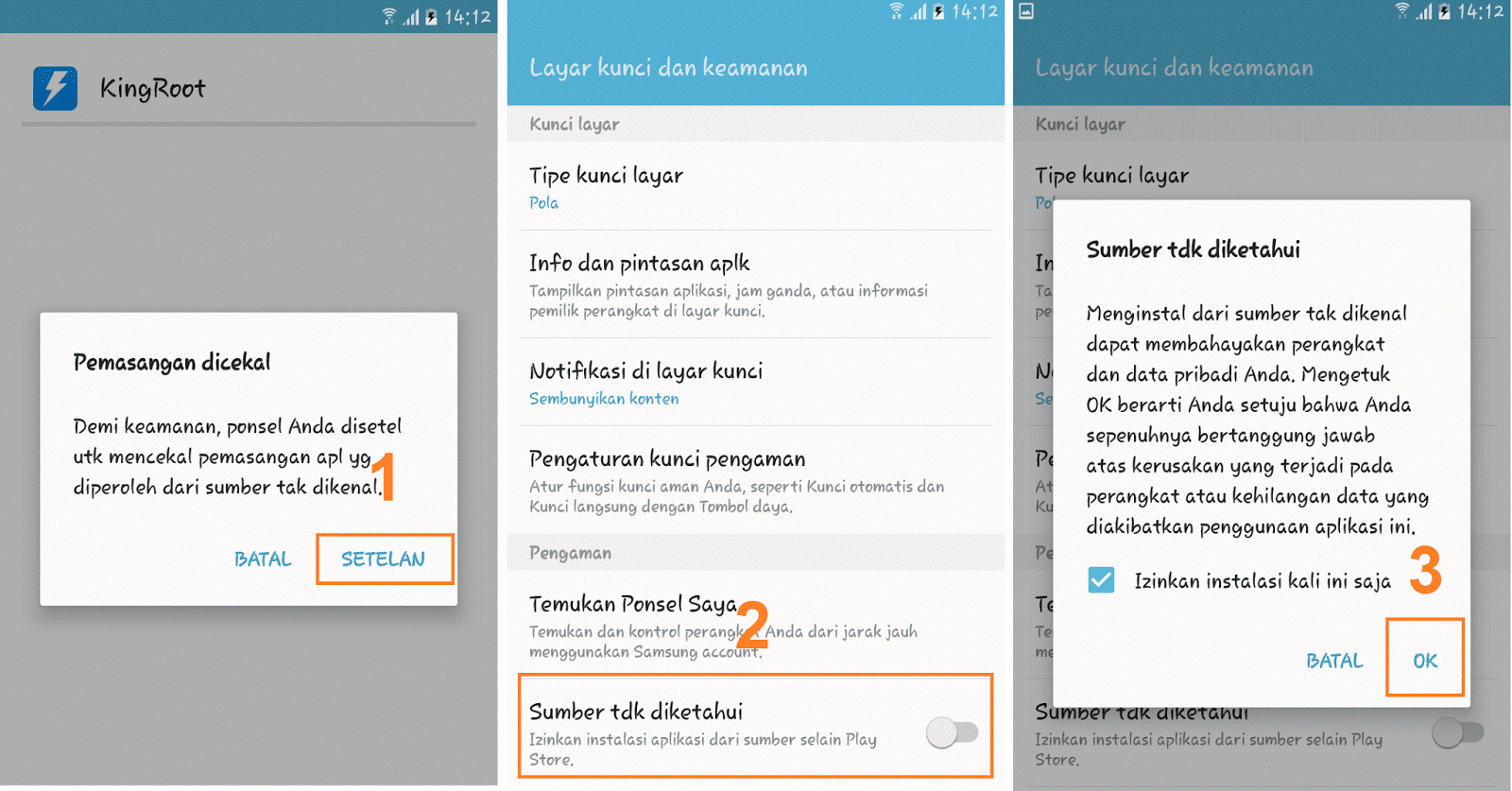 Proses Pemasangan Kingroot Android Cara Menggunakan Kingroot Android