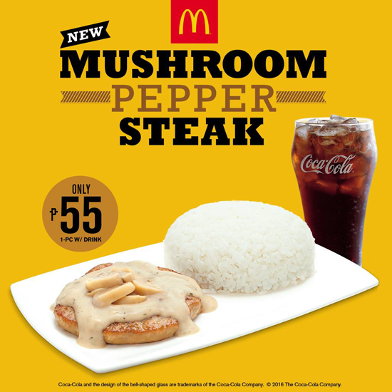 STEAKation with McDonald’s New Mushroom Pepper Steak