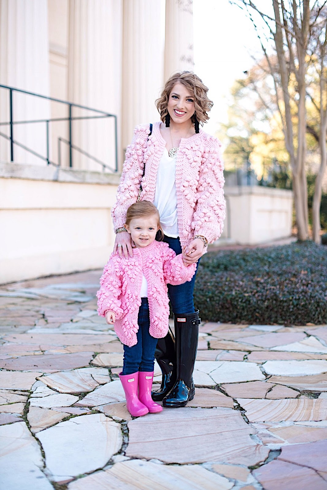 Mommy and Me Valentines Day Looks - All details can be found on Something Delightful Blog