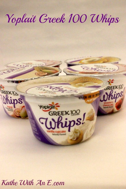 Whip up a party in your mouth with Yoplait Greek 100 Whips!