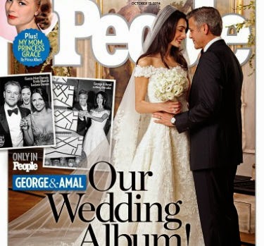 Casamento de George Clooney e Amal Alamuddin - Revista People