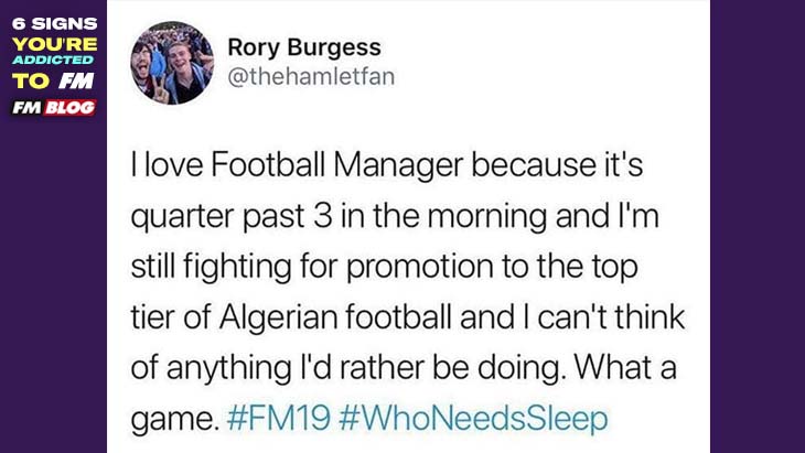6 Signs You're Addicted to Football Manager 6 Signs You're Addicted to Football Manager