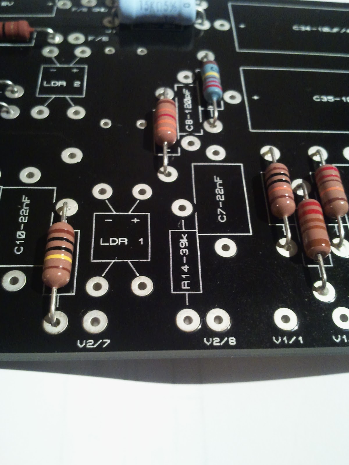 Backline.tk: Building a high gain amplifier part 1: The preamp