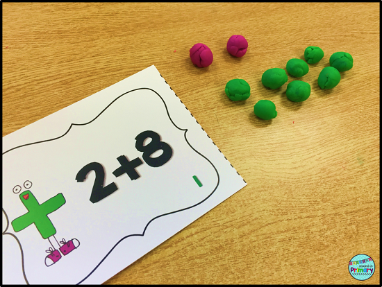 Use play doh in the classroom to teach foundational math skills.