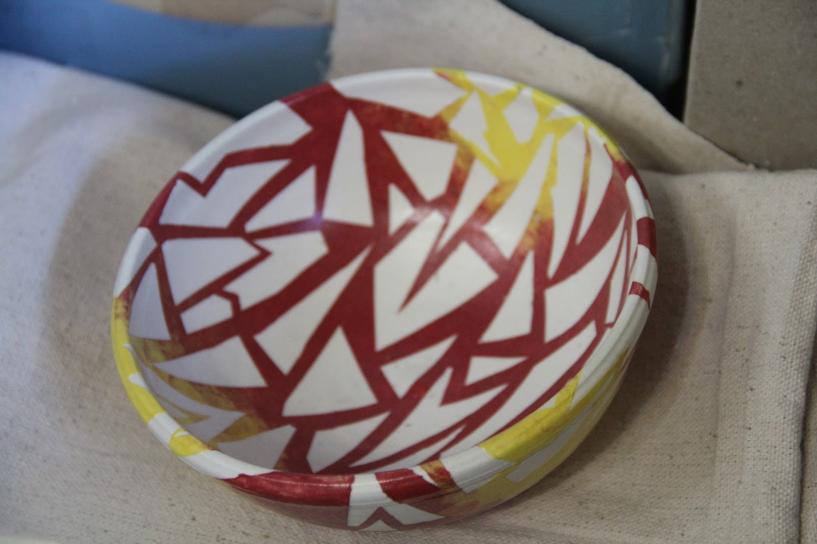 Rachel Dorn Ceramic Sculpture Masking