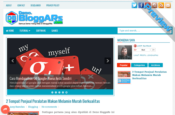 Preview Blog Demo BloggARs Preview Blog Demo BloggARs