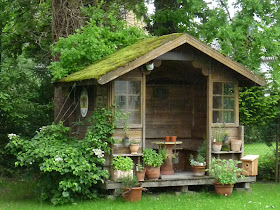 Gartenblog Geniesser-Garten : Gartenhaus - Geräteschuppen - Radlhaus